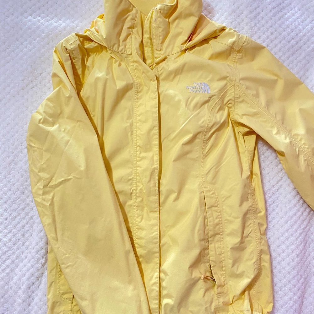 pastel yellow windbreaker